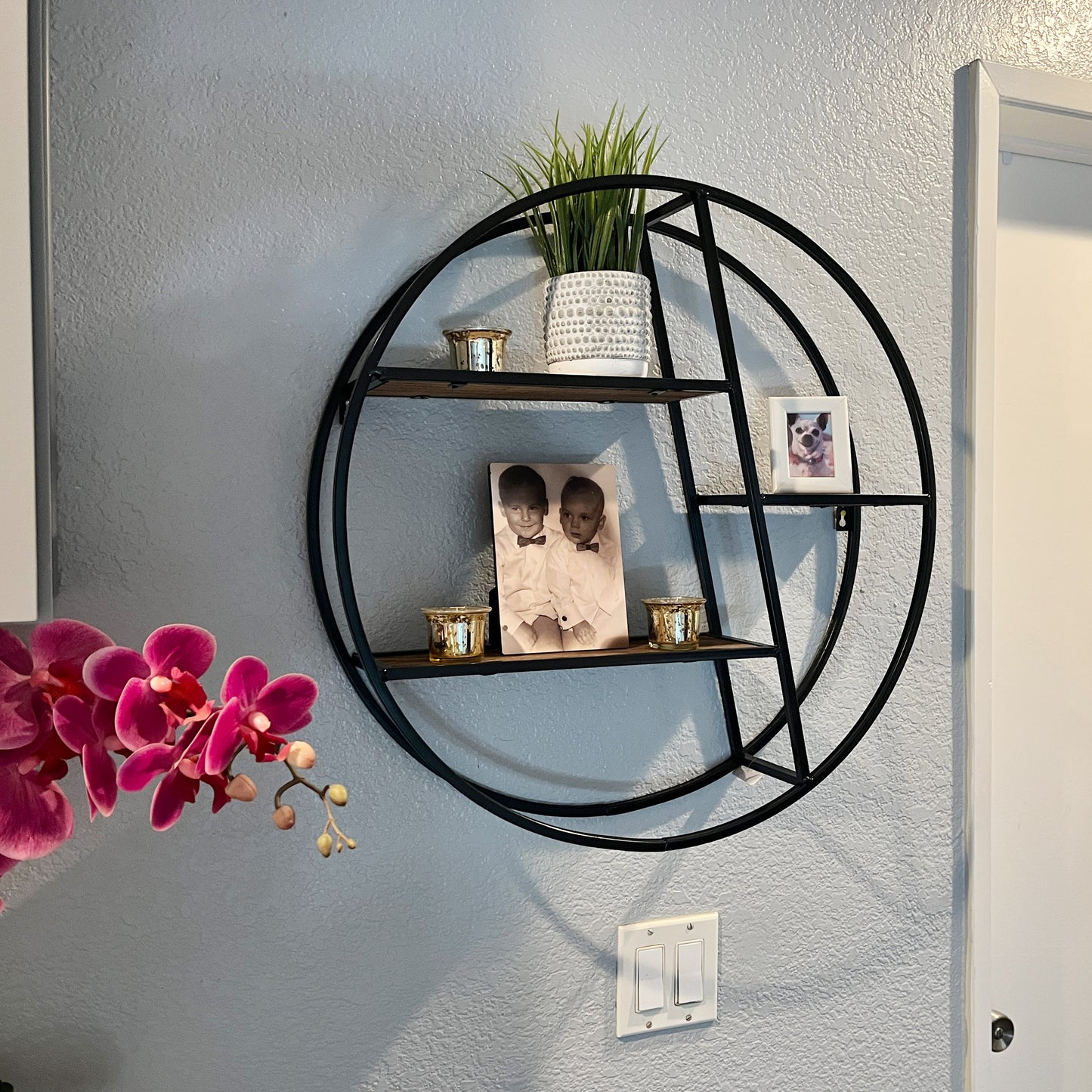 3 Tier Floating Shelves Wall Mount Shelf