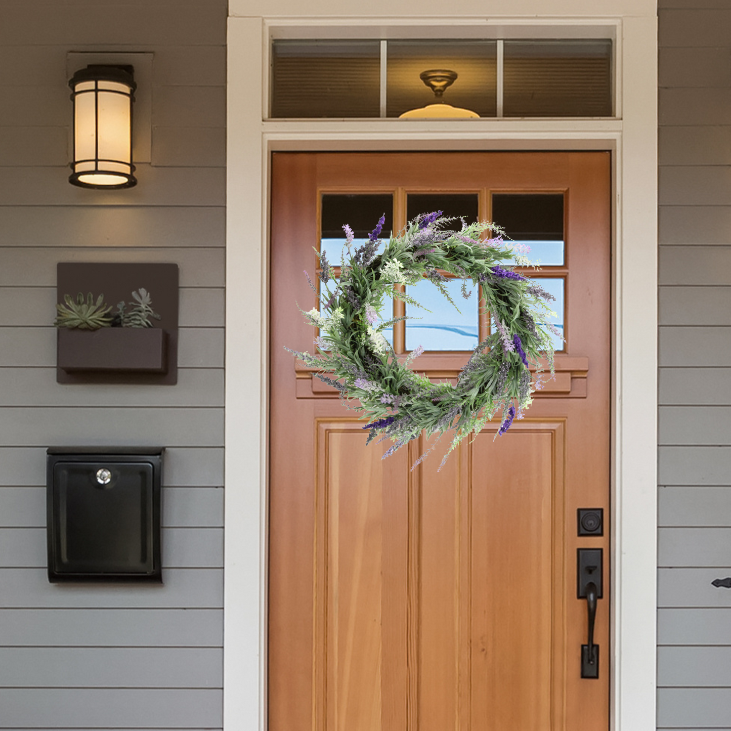 22" Artificial French Lavender Spring Summer