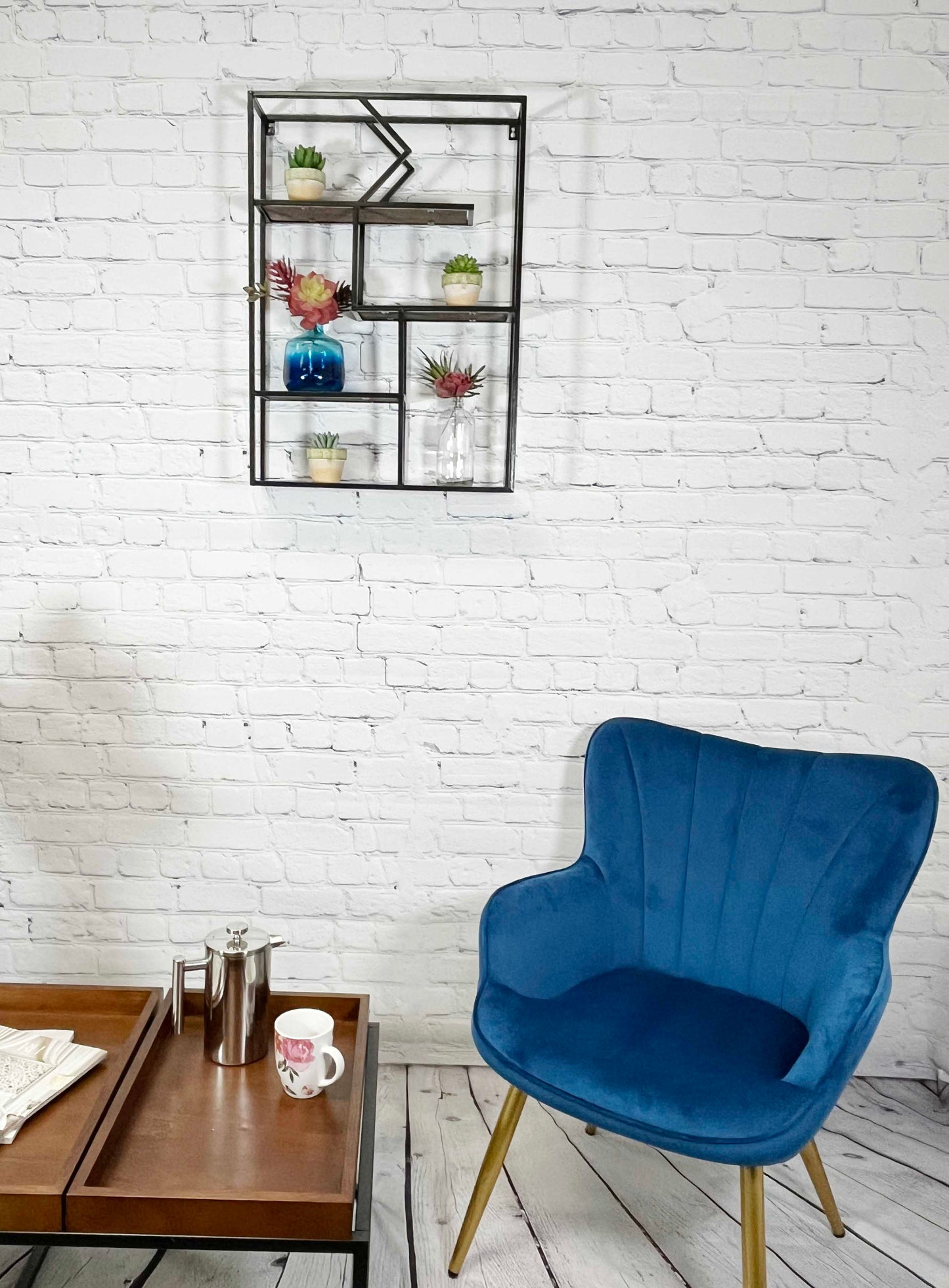 4 Tier Floating Shelves Wall Mount ShelfFarmhouse Shelf