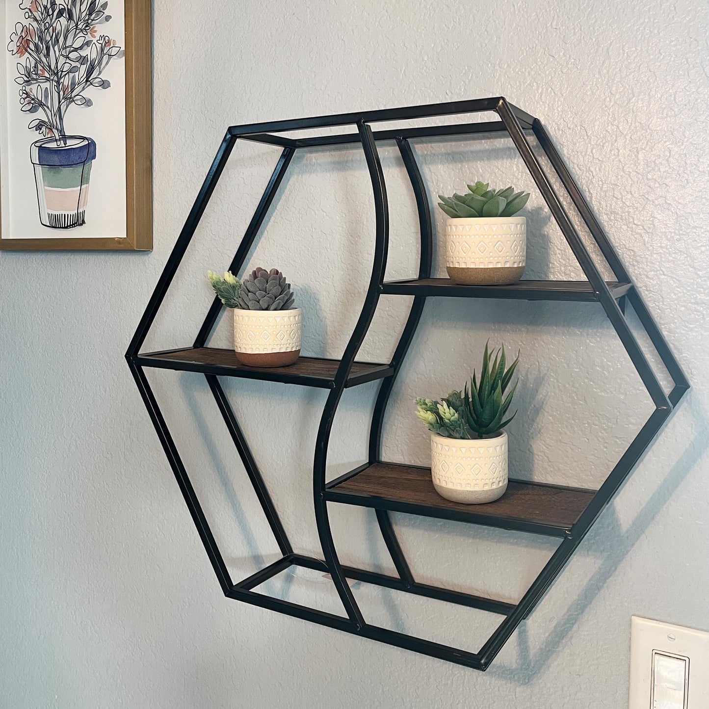 Set of 3 Modern 3" Ceramic Flower Plant Planters Ceramic Pot