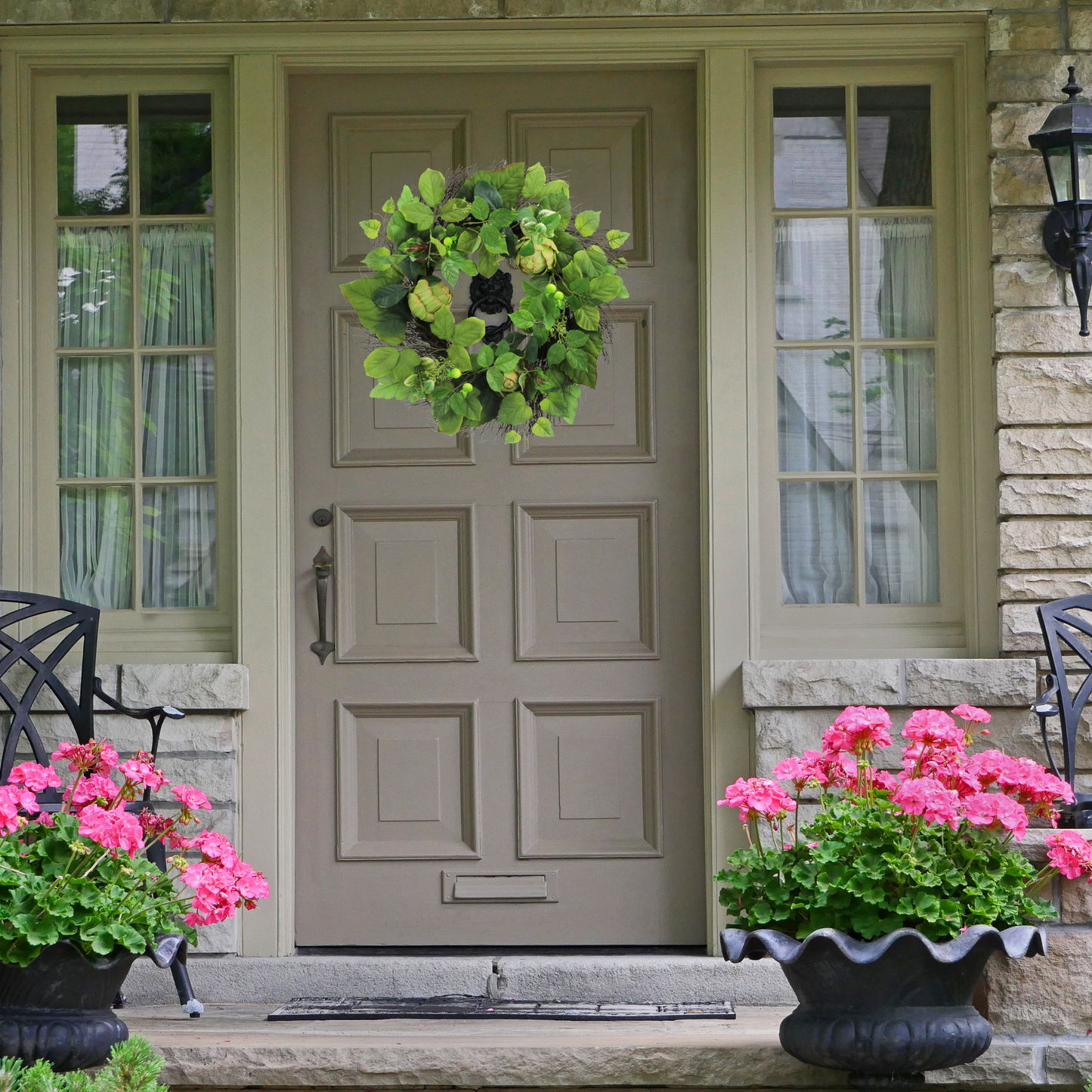 22" Artificial Artichoke Spring Summer