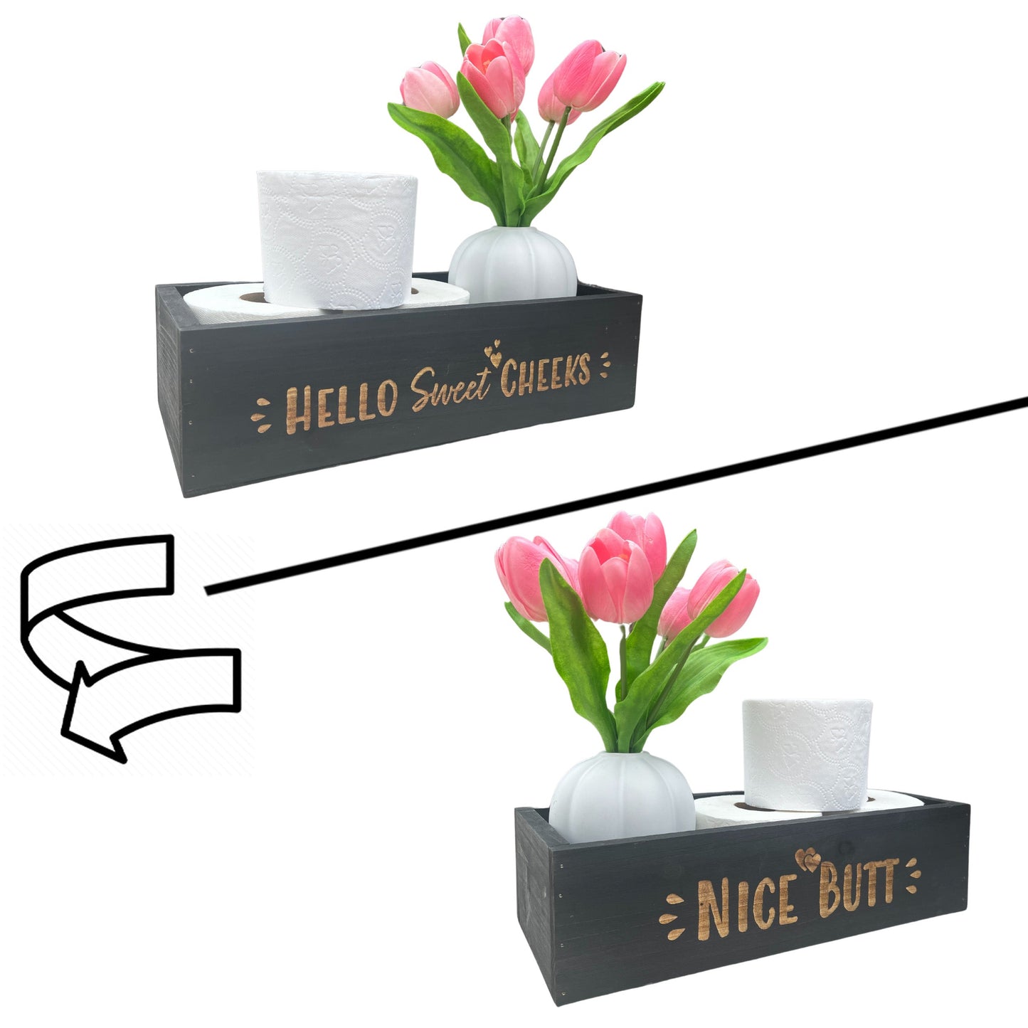 Nice Butt Toilet Paper HolderFarmhouse DécorToilet Paper