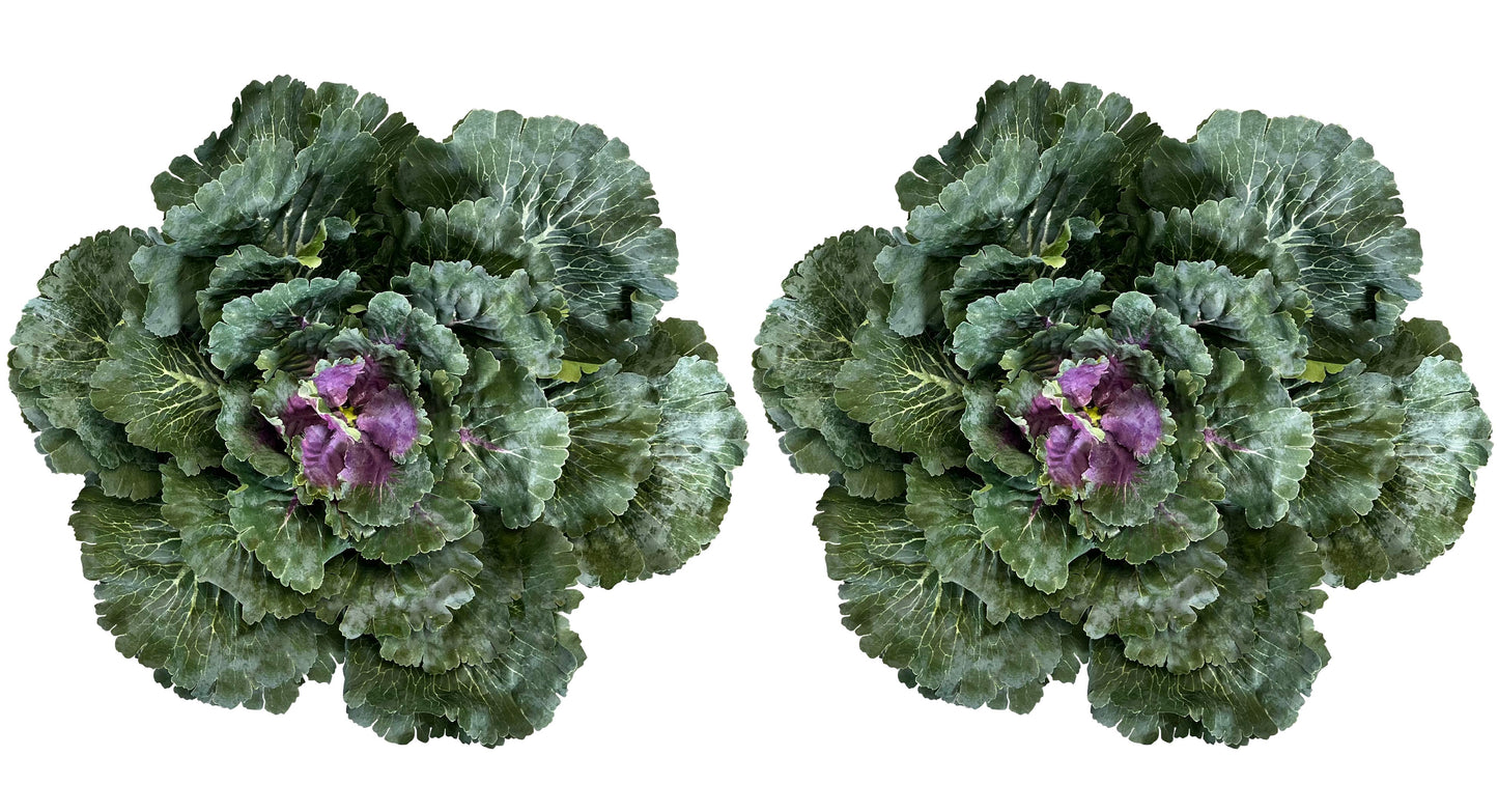Faux Cabbage Artificial Vegetables