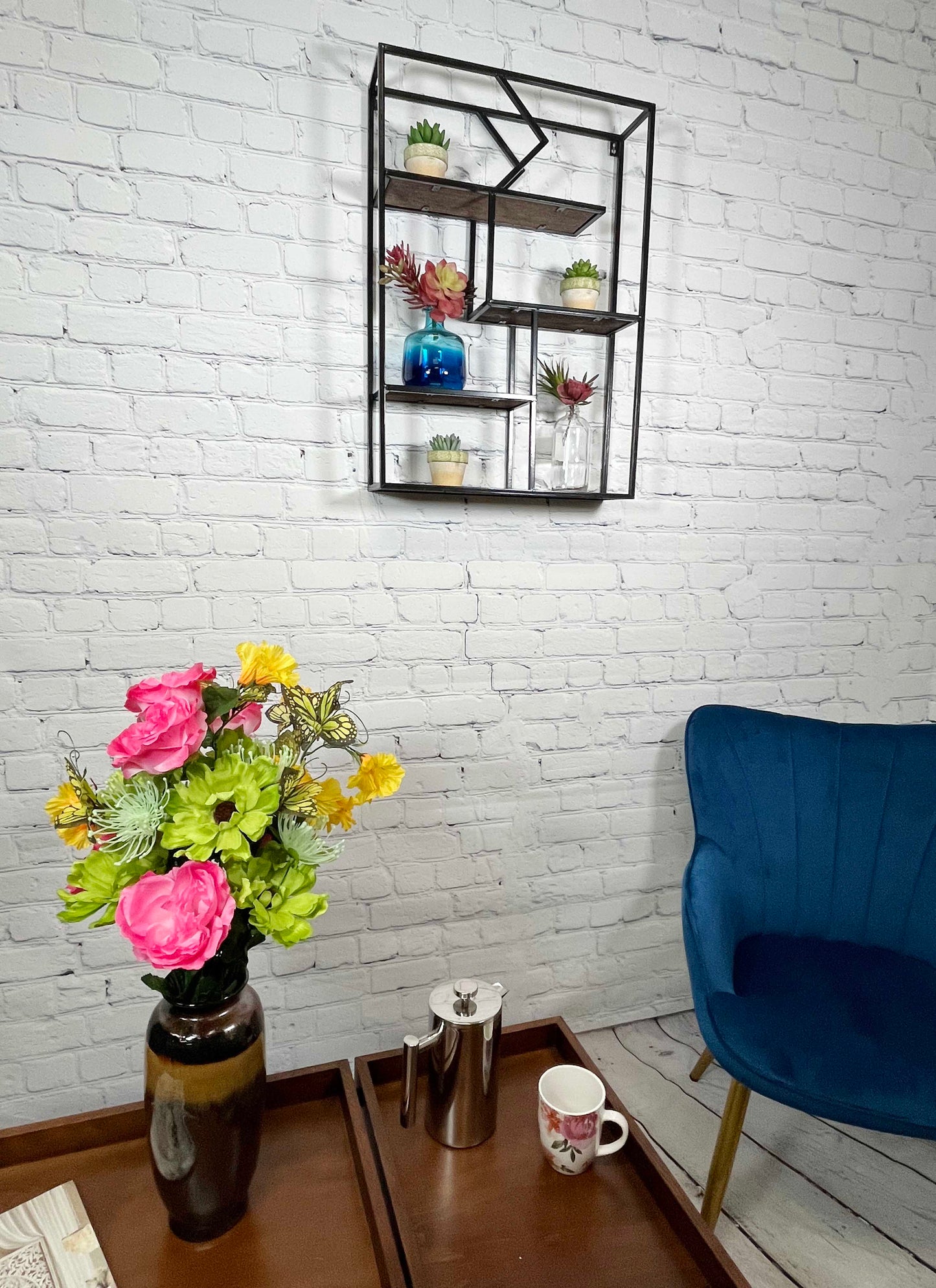 4 Tier Floating Shelves Wall Mount ShelfFarmhouse Shelf