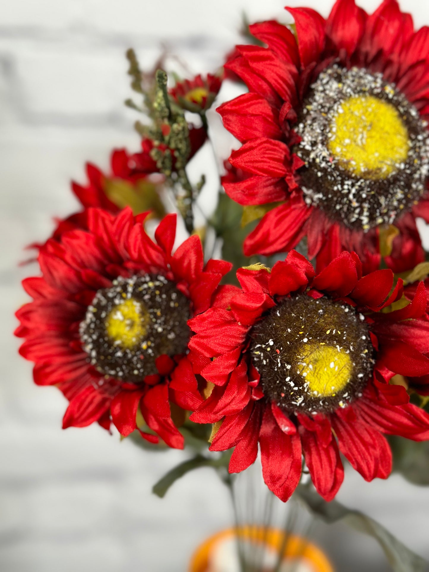 11 Stems Artificial Sunflower Bush Flower