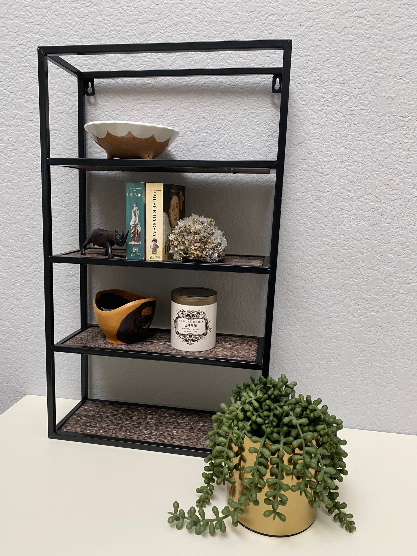 4 Tier Floating Shelves Wall Mount ShelfFarmhouse Shelf