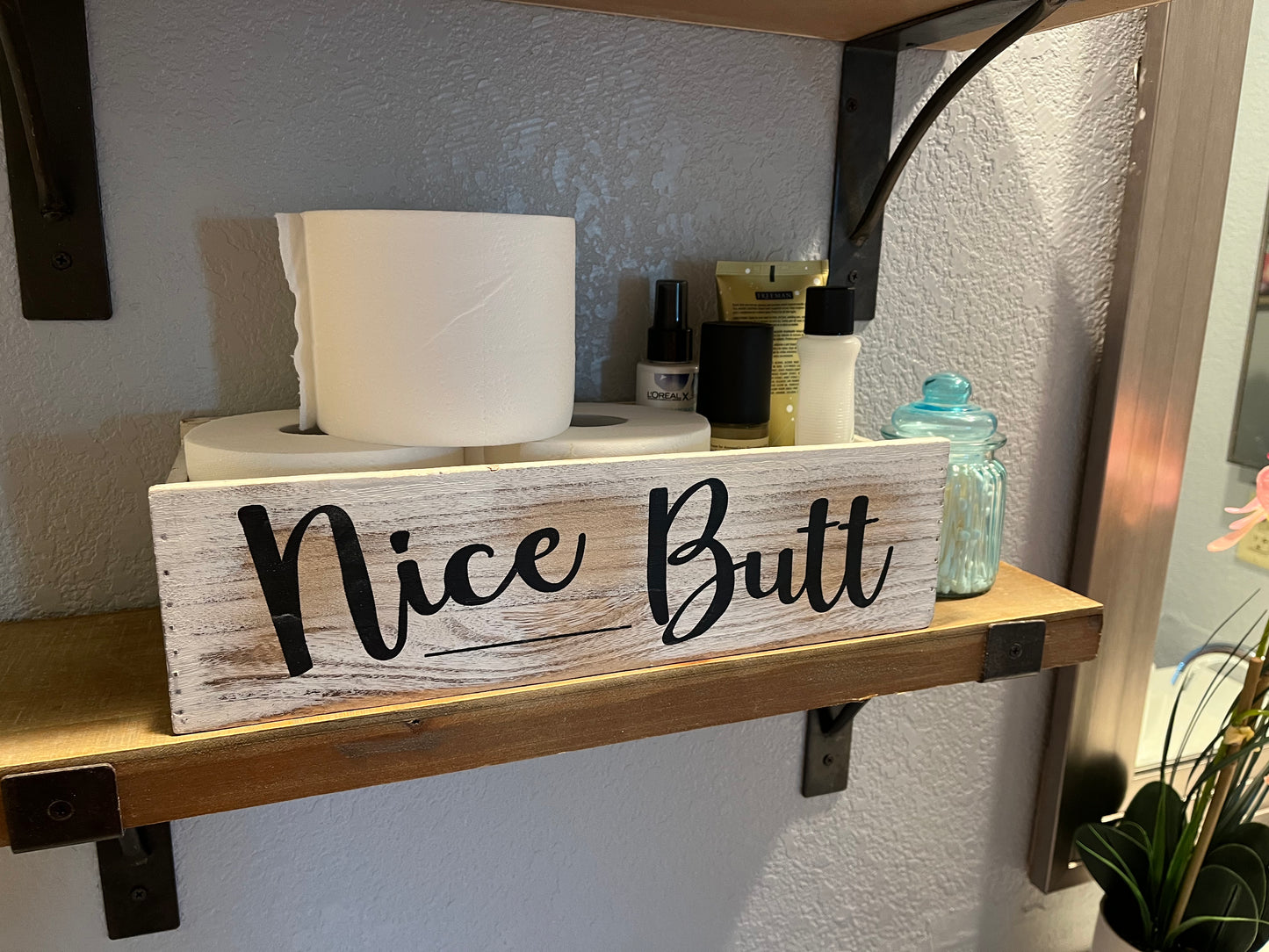 Nice Butt Toilet Paper HolderFarmhouse DécorToilet Paper