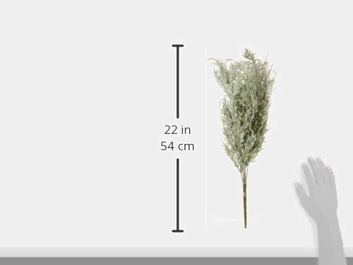 GPB4809-SNOW MIST 7 Stems Faux Cedar Spray Christmas Decoration