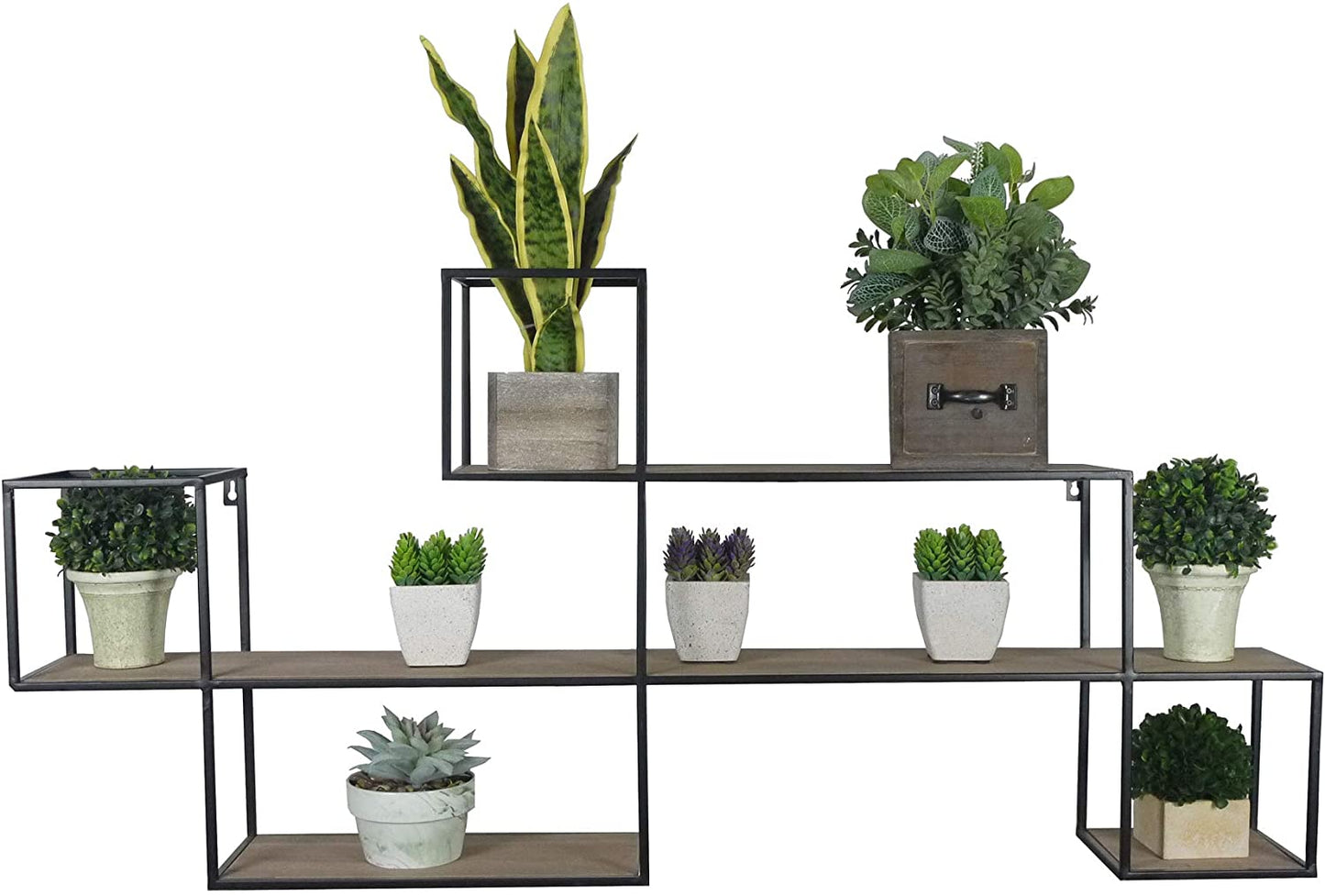 3 Tier Wall Mount Shelf Accent Wall Shelf
