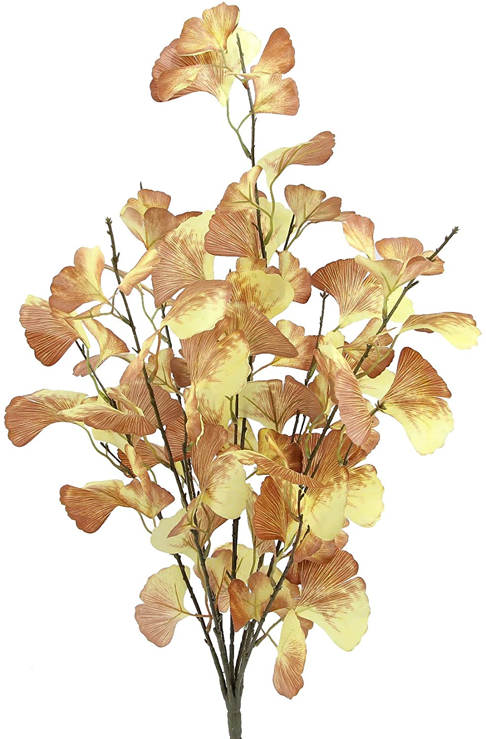 GPB6417 Artificial Ginko Bush 4 Pc Flower