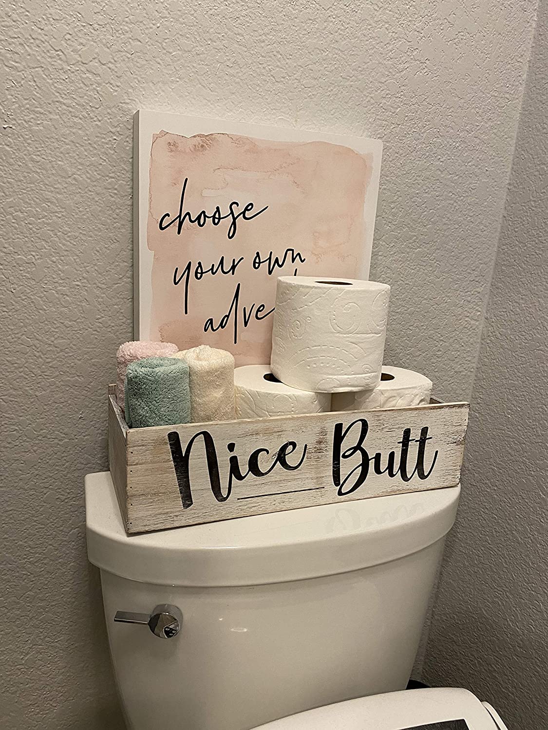 Nice Butt Toilet Paper HolderFarmhouse DécorToilet Paper