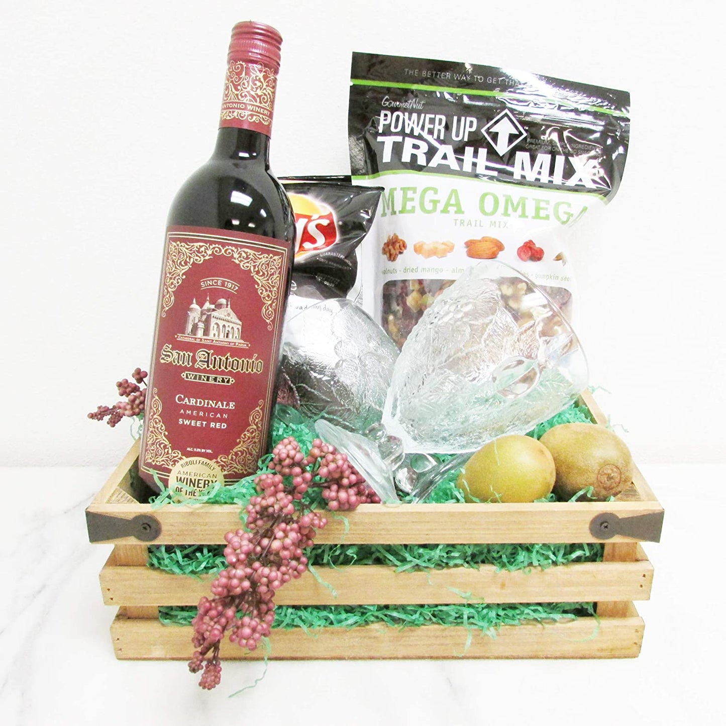 1pc Rustic Decorative Wooden Crate Tray Coffee Table