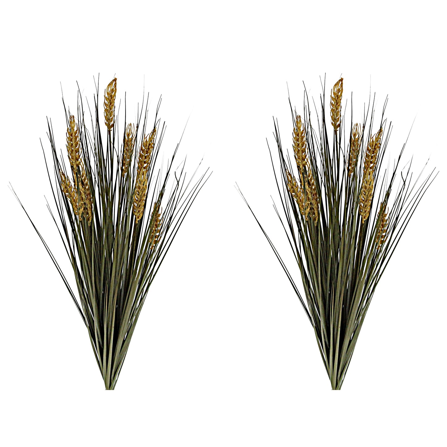 28" Artificial Autumn Flowers Artificial Wheat Grain Flowers Grass Bush