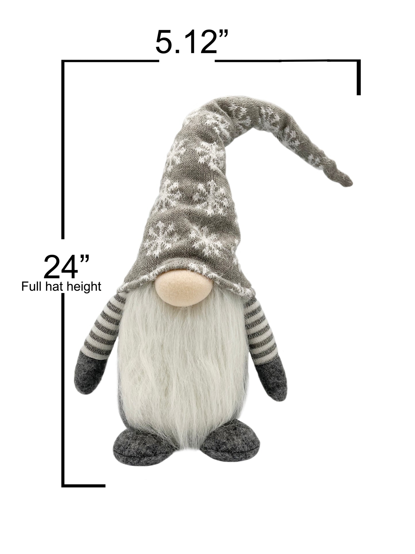 24"H Christmas Gnomes Plush