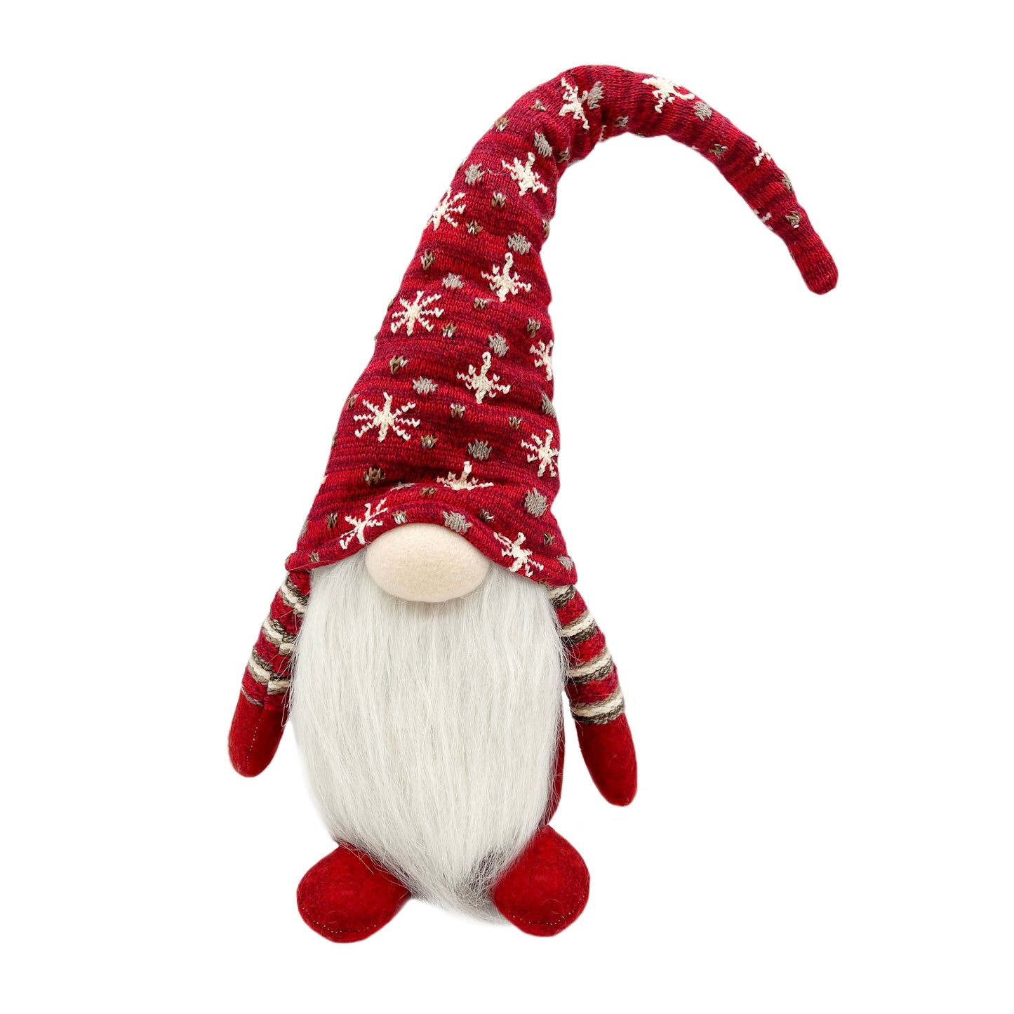 26"H Christmas Gnomes Plush Holiday Red