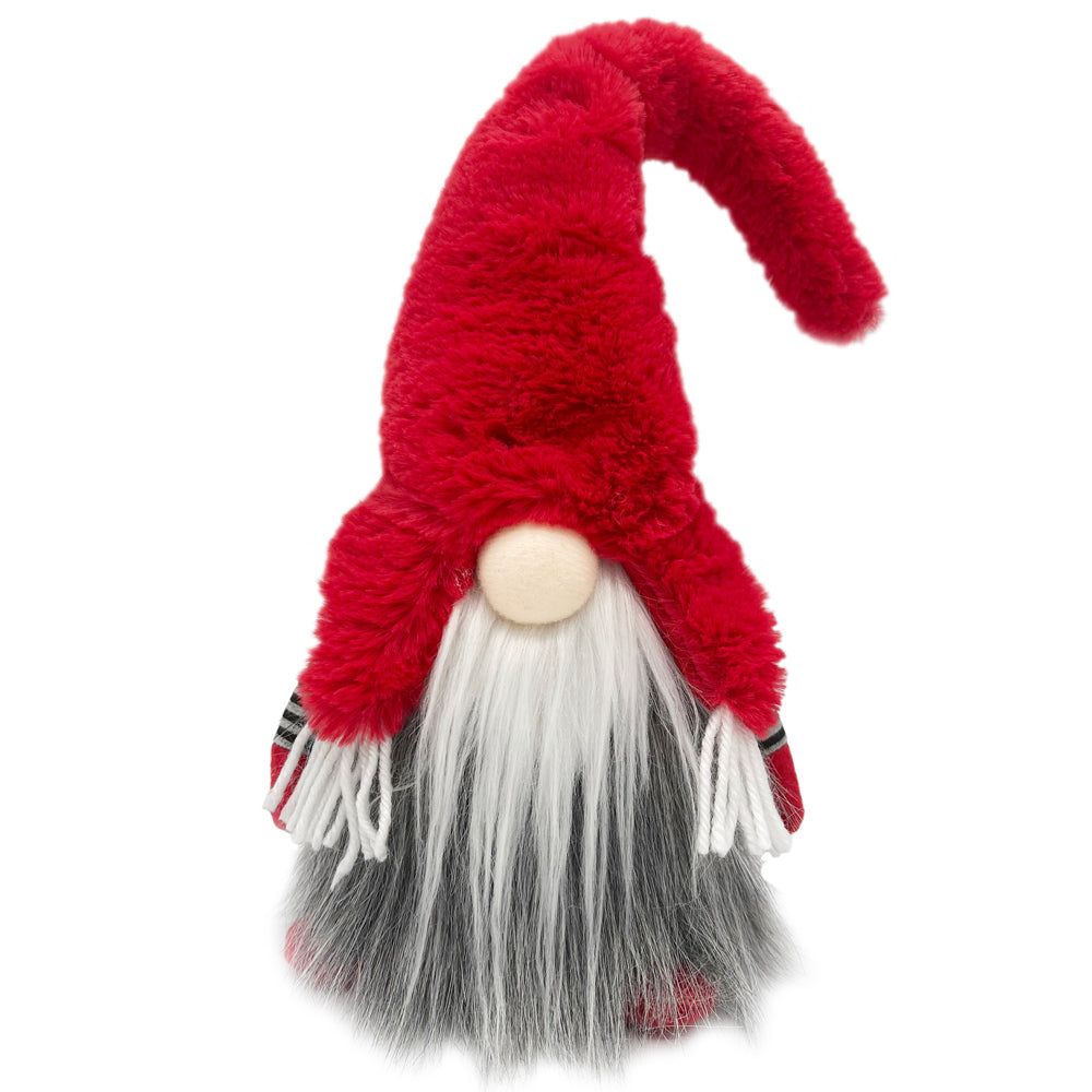Nordic 16 inch Christmas Sitting Gnome