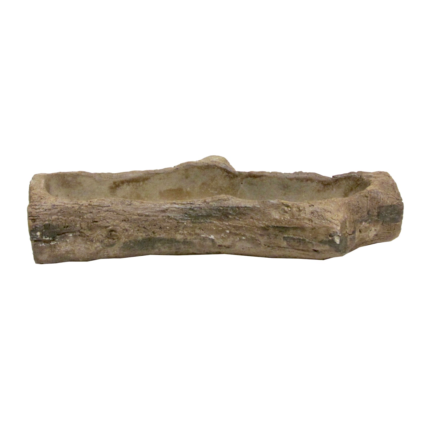 10" & 12" Cement Tree Log Planter Cement Pot