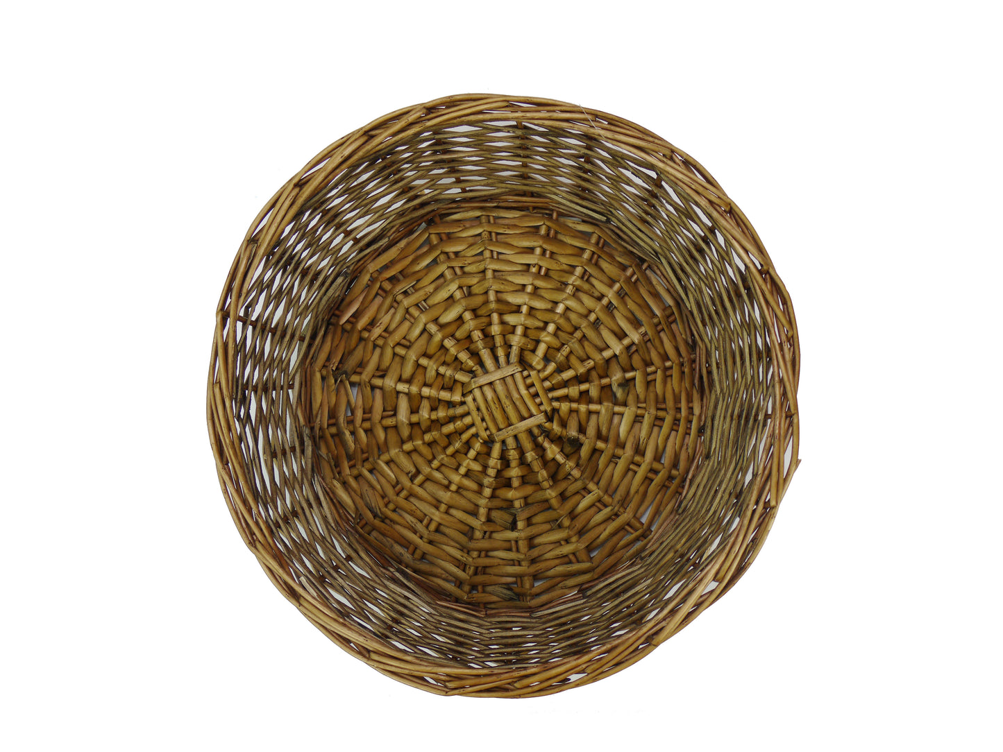 ABN5E104-NTRL Honey Round Wicker Basket