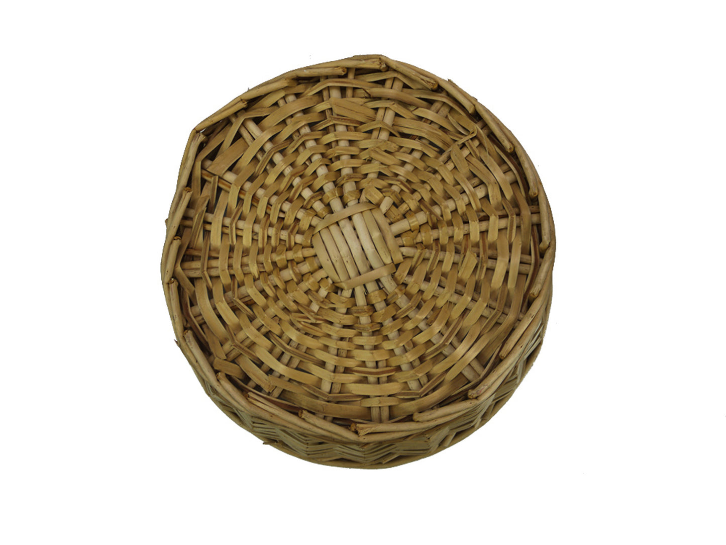 ABN5E104-NTRL Honey Round Wicker Basket