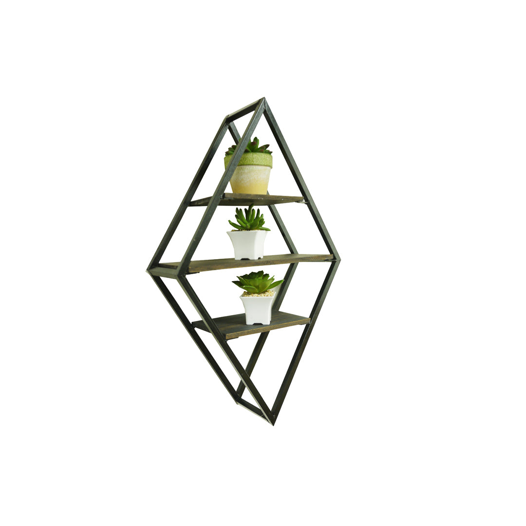 3 Tier Wall Mount Shelf Farmhouse Shelf