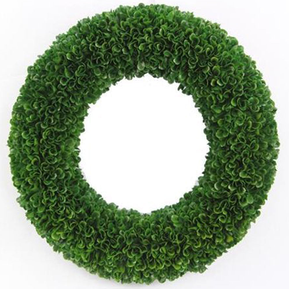 ABN5W001-GRN Preserved Artificial 16" Green-Faux Pres Boxwood