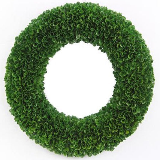 ABN5W001-GRN Preserved Artificial    16" Green-Faux Pres Boxwood