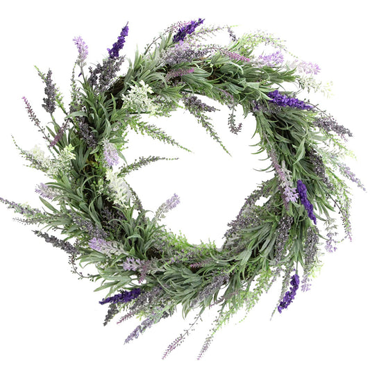22" Artificial French Lavender    Spring Summer