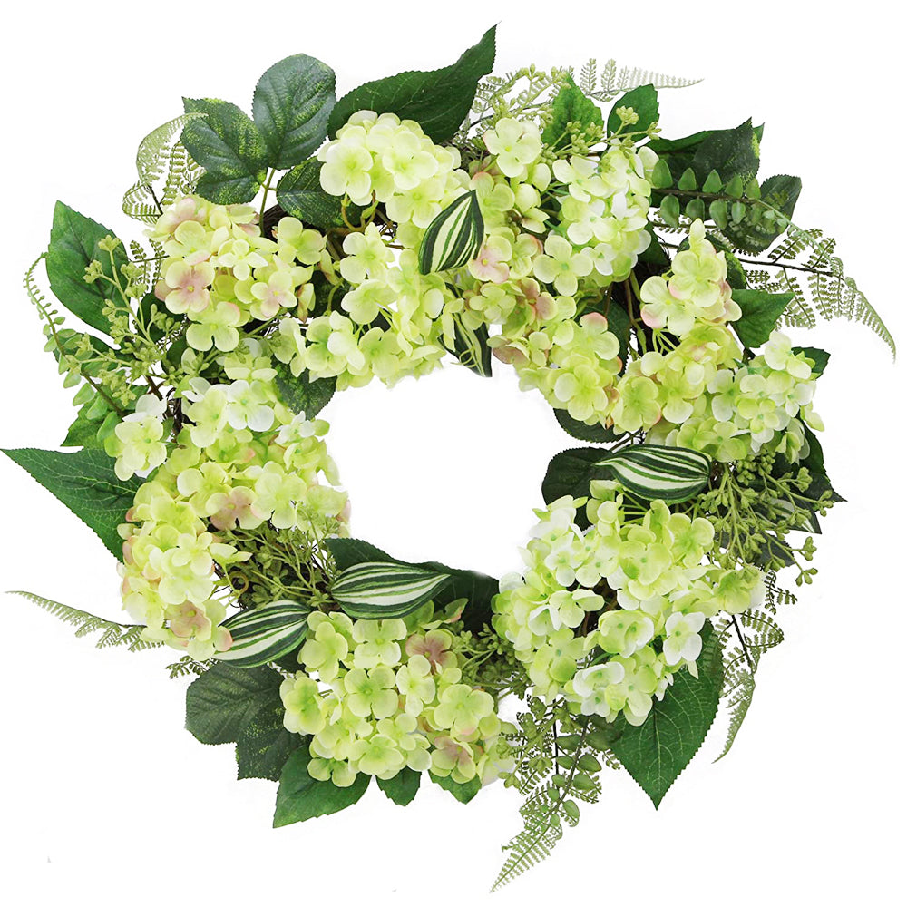GFW7058-NATURAL 22" Hydrangea Spring Greenery