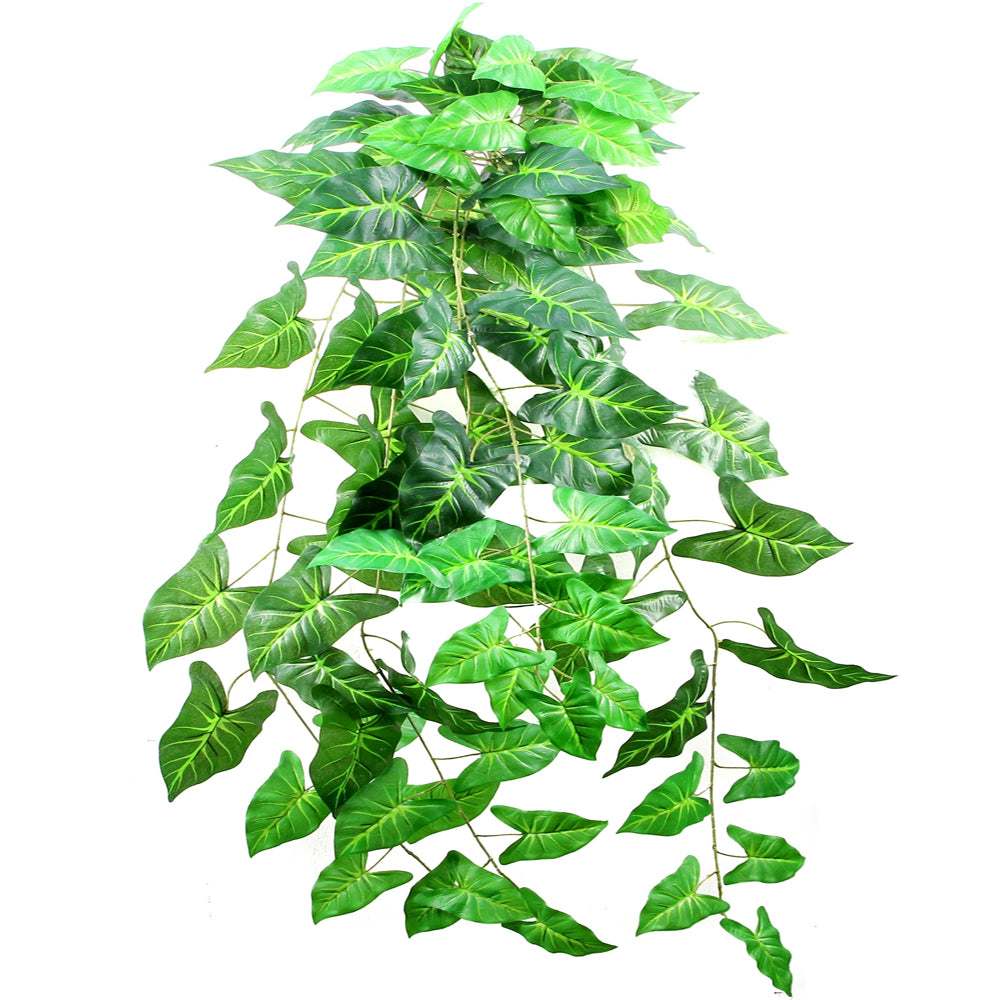 GG4628-GRAPE LEAVE-2 Artificial Grape Leave Hanging Bush Plant Leaves48" L2 Piece
