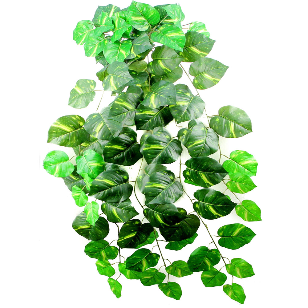 GG4628-GRAPE LEAVE-2 Artificial Grape Leave Hanging Bush Plant Leaves48" L2 Piece