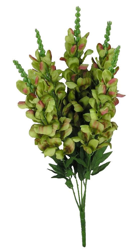 GPB0311 Artificial Blooming Snapdragon and Greenery Bush