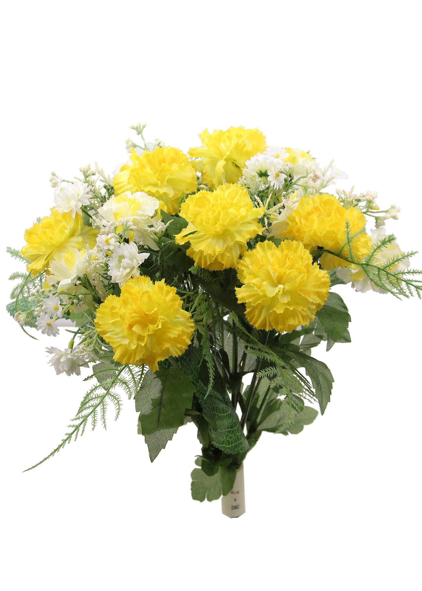 GPB162 - 16 Stems Artificial Blooming Baby Carnation with Greenery Mixed Bush