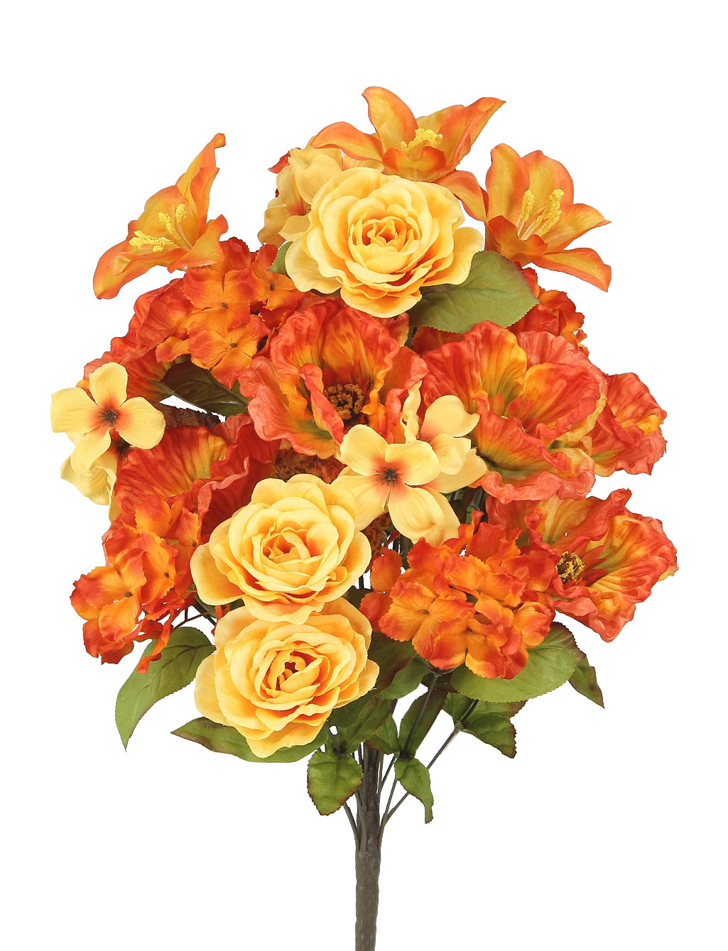 Mixed Floral Arrangement 24 Stems Home Office/Wedding/Restaurant Decoration Arrangement