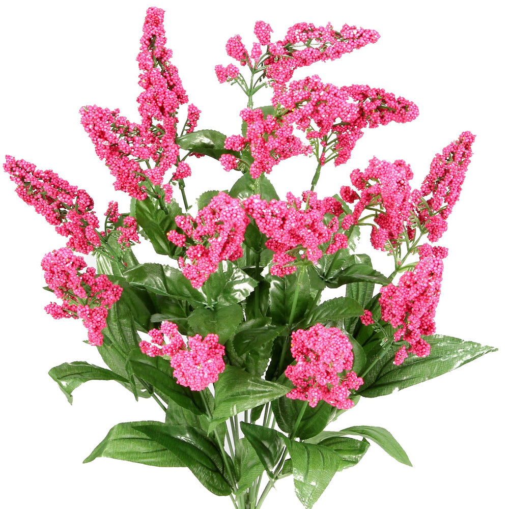 14 Stem Artificial Heather Fillers Spring Summer Faux Flower