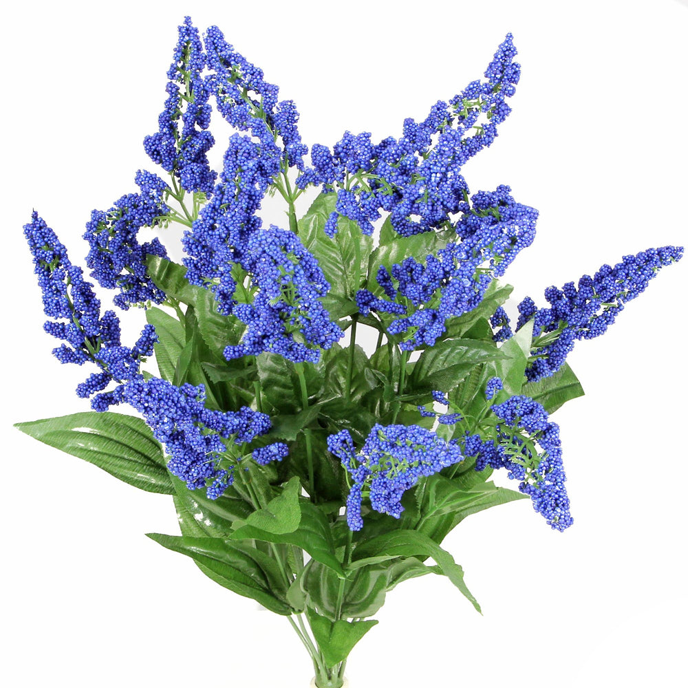 14 Stem Artificial Heather Fillers Spring Summer Faux Flower
