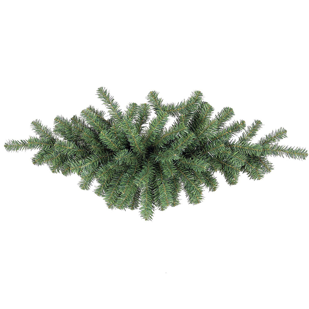 GXW5939-NATURAL 40" 102 Tips Christmas Pine SwagGreen