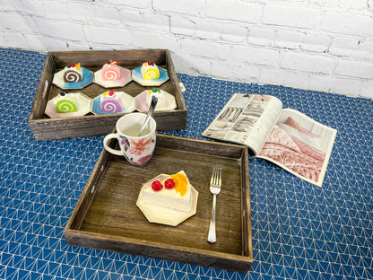 ABN5E116-NTRL 2 Piece Serving Tray Set