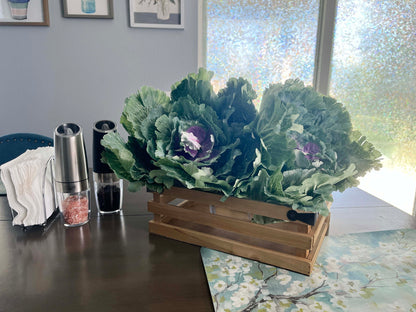 Faux Cabbage Artificial Vegetables