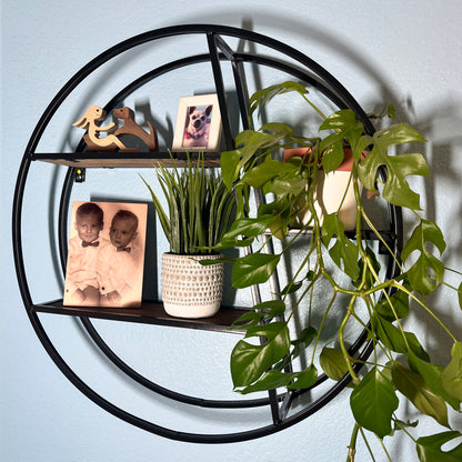 3 Tier Floating Shelves Wall Mount Shelf