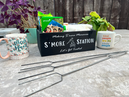 ABN5E190-BLK S'mores Stationgifts for fire pitcaddy stationsmores giftparty station movie kit