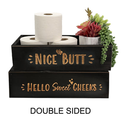 Nice Butt Toilet Paper HolderFarmhouse DécorToilet Paper