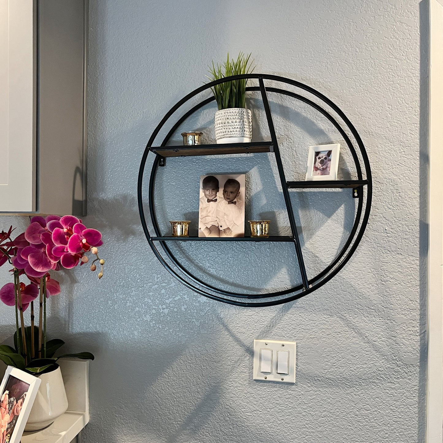 3 Tier Floating Shelves Wall Mount Shelf