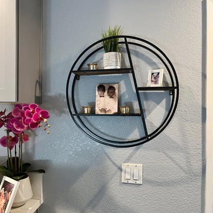 3 Tier Floating Shelves Wall Mount Shelf