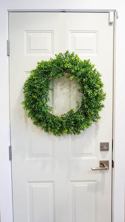 22" Artificial Boxwood Spring Summer