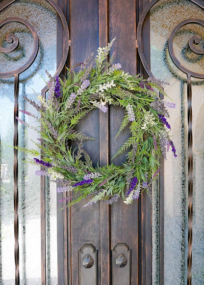 22" Artificial French Lavender    Spring Summer