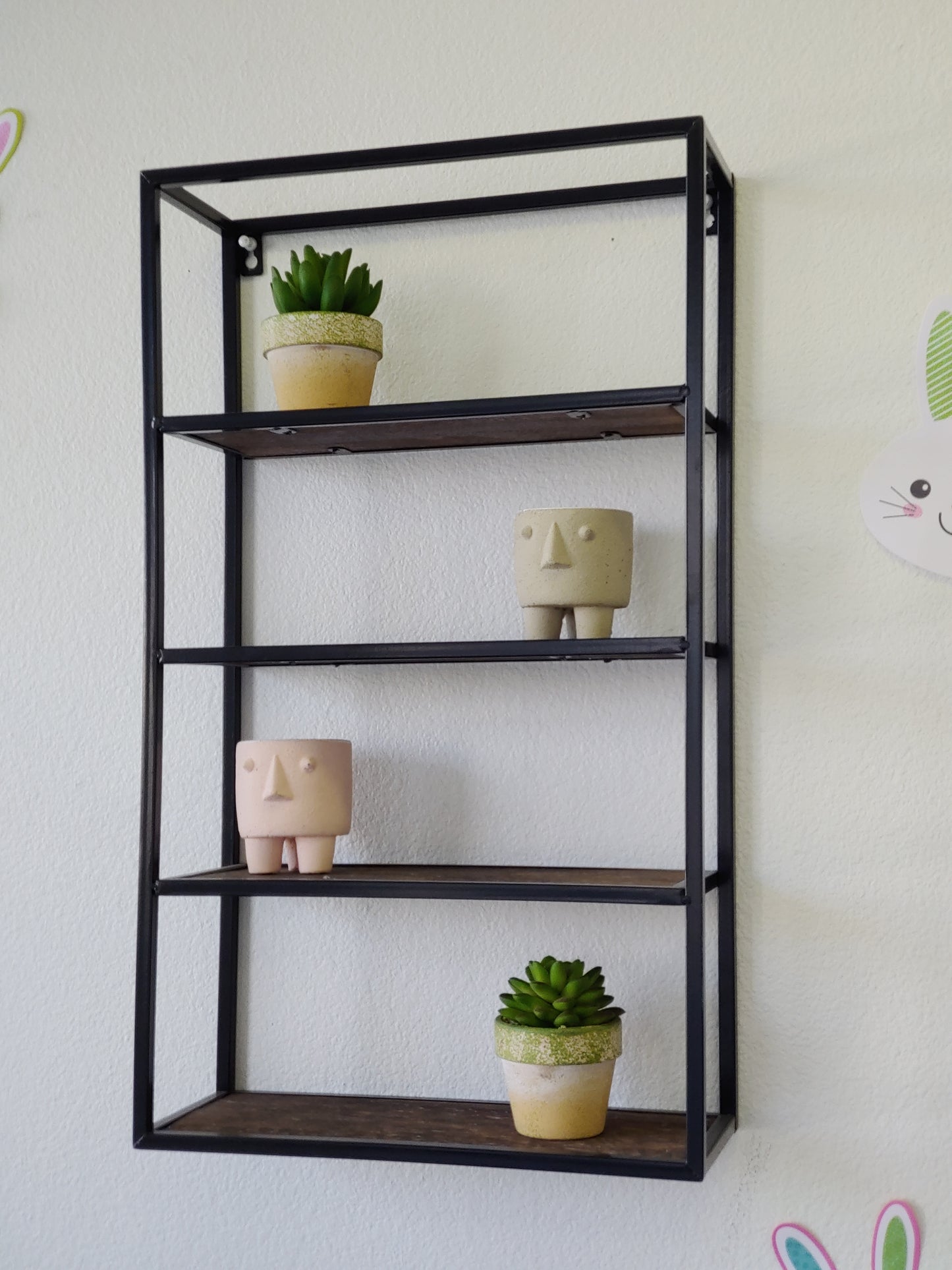 4 Tier Floating Shelves Wall Mount ShelfFarmhouse Shelf