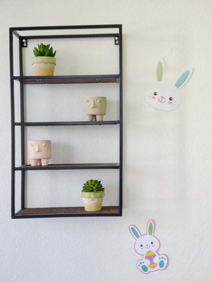 4 Tier Floating Shelves Wall Mount ShelfFarmhouse Shelf