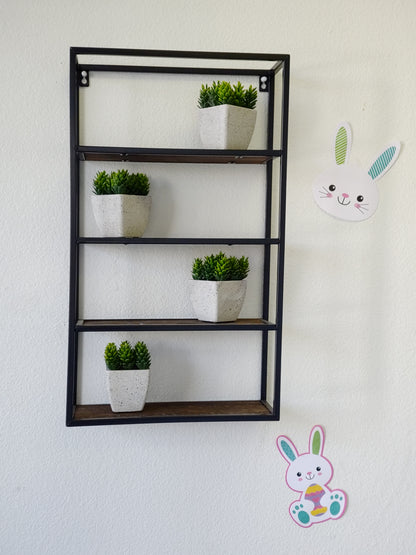 4 Tier Floating Shelves Wall Mount ShelfFarmhouse Shelf