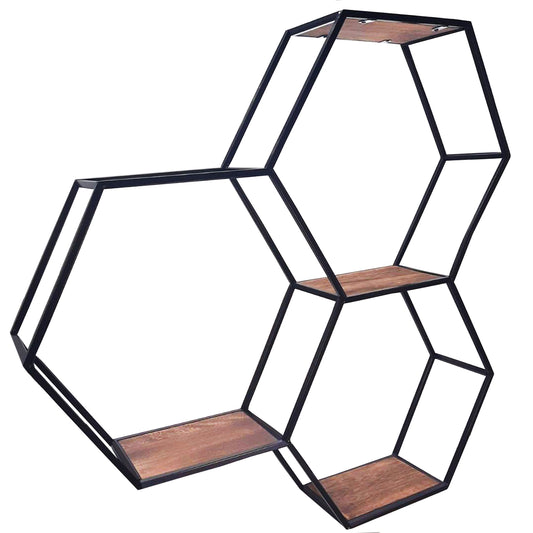3 Tier Floating Shelves Wall Mount Shelf
