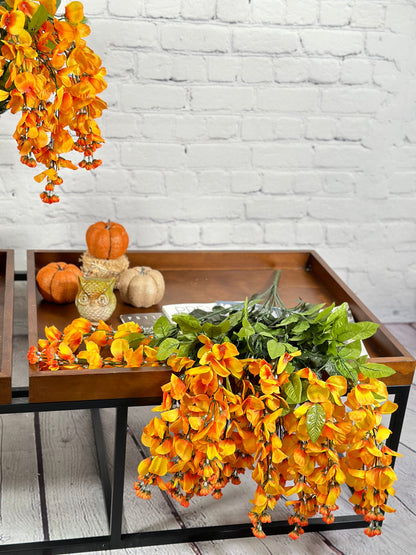 GPB392 15 Stem Artificial Hanging Wisteria